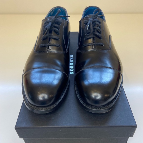 Gresham S9 Cap Toe 5 Eye Lace Ups - Picture 1 of 4